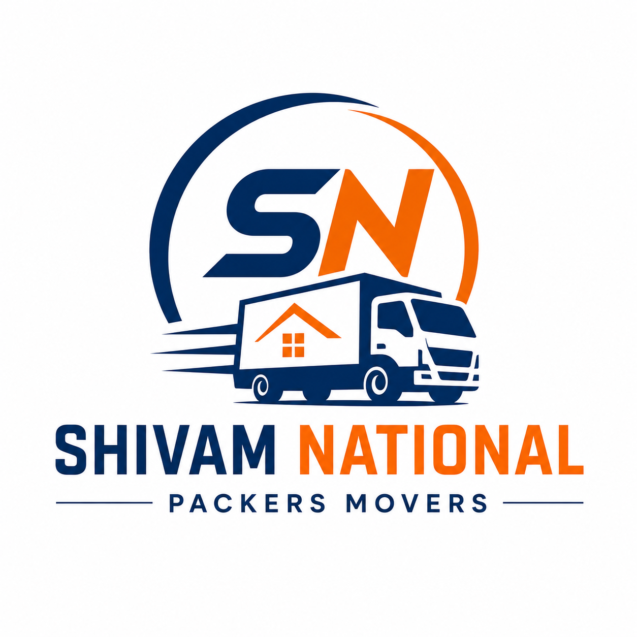Shivam National Packers & Movers Logo